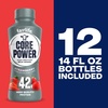 image:imageCore Power Elite High Protein Shake Vanilla 42g Bottle 14oz 12 PackStrawberry