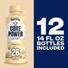 image:imageCore Power Protein Shake Strawberry Banana 26g Bottle 14oz 12 PackVanilla