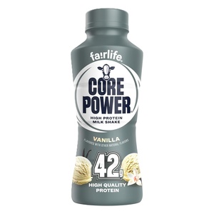 image:imageCore Power Elite High Protein Shake Vanilla 42g Bottle 14oz 12 PackVanilla