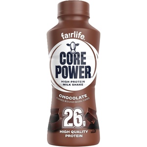 image:imageCore Power Protein Shake Strawberry Banana 26g Bottle 14oz 12 PackChocolate